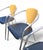 Italian Postmodern Chrome, Bentwood and Black Leather Dining Chairs from Effezeta, 1980s, Set of 4 For Sale - Image 17 of 18