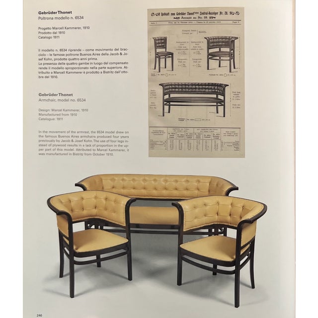Antique Art Nouveau Armchairs by Marcel Kammerer for Gebrüder Thonet, 1910, Set of 2 For Sale - Image 18 of 18
