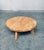 Brutalist Oak Round Coffee Table from Meubelfabriek Oisterwijk, Netherlands, 1960s For Sale - Image 16 of 18