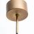 Small Strapatz Ceiling Lamp in Raw Brass by Sabina Grubbeson for Konsthantverk For Sale - Image 6 of 18