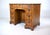 English Mahogany Kneehole Desk by Charak Furniture Company For Sale - Image 3 of 13