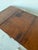 Antique Walnut Drop-Leaf Side Table With Two Drawers & Turned Legs/ Sold For Sale - Image 10 of 12