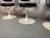 Vintage Swivel Dining Chairs attributed to Rudi Verelst for Novalux, Belgium, 1970s, Set of 4 For Sale - Image 13 of 16