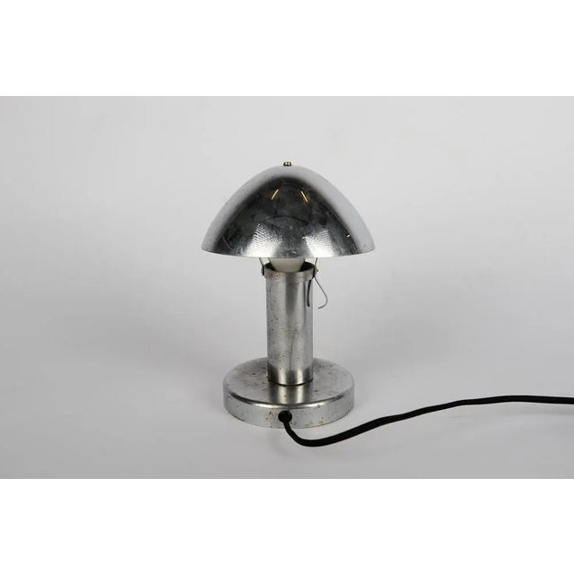 Bauhaus Chromed Table Lamp, 1930s For Sale - Image 4 of 7