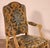 19th Century Louis XV Carved and Painted Armchair For Sale - Image 3 of 12