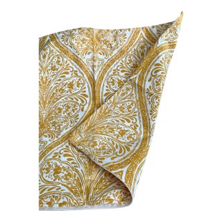 Discontinued Ethan Allen Pillow Sham in Saffron | Eastern Accents/ a Pair For Sale