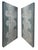 Be Quiet is an architectonic abstraction constructed through an interlocking arrangement of linear and curvilinear forms....