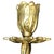 Metal Gilded Bronze Wall Light, 1920s, Set of 2 For Sale - Image 7 of 10