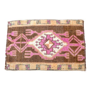 Vintage Mid Century Turkish Rug For Sale