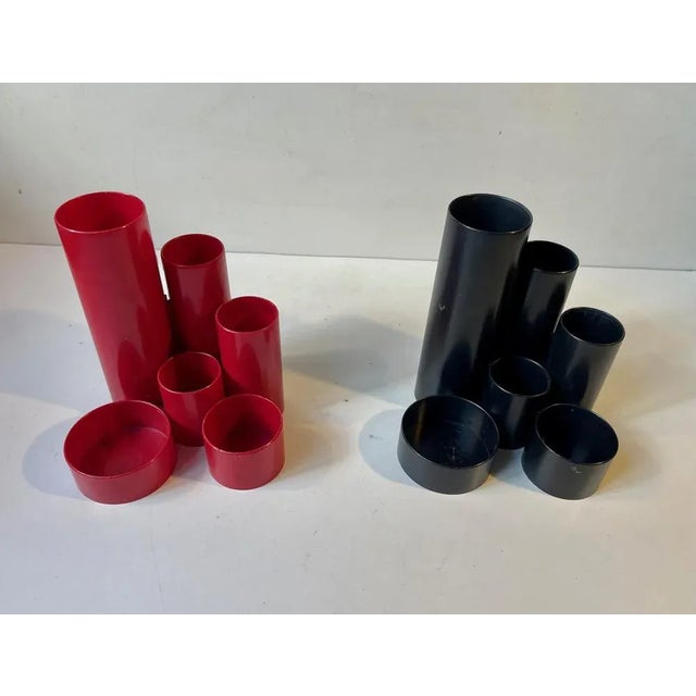 Swiss Modern Desk Organizers from Pentex, 1970s, Set of 2 For Sale - Image 3 of 7