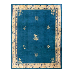 Early 20th Century Chinese Peking Carpet ( 9'1" x 11'3" - 277 x 343 )