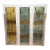 Michelle Youell Original Mixed-Media Abstract Triptych Panel Paintings in Acrylic Float Frames-3 Panels For Sale