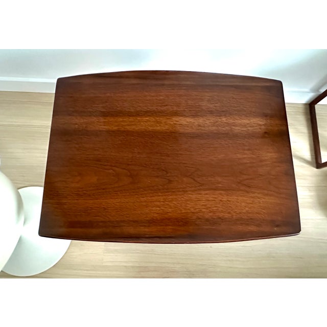 Wood 1960s Grete Jalk Walnut Coffee Table Glostrup Danish Mid Century Modern For Sale - Image 7 of 8
