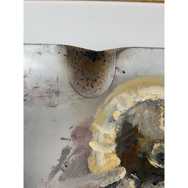 1990s Chris Mangiaracina “Giotto’s Tower” Encaustic & Oil on Lucite For Sale - Image 17 of 18