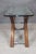 Post Modern Contemporary Wood Steel and Glass Console Table For Sale - Image 10 of 10