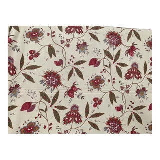 Scalamandre's Les Fraises Savages Print Fabric - 3 Yards For Sale