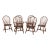 Set of 6 Hitchcock Oak Windsor Style Dining Room Chairs For Sale