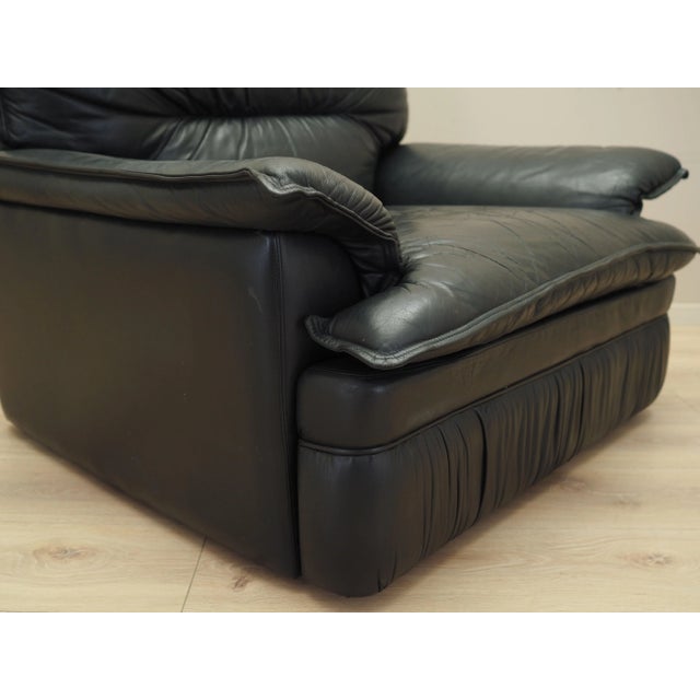 Italian Leather Armchair, Italy, 1960s For Sale - Image 13 of 18