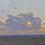Colorado Sunset by Michael Magrin | Oil on linen mounted on panel of a sunset over a landscape For Sale