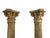 1920s Carved and Gilded Wooden Columns with Figural Bases, 1920, Set of 2 For Sale - Image 5 of 10