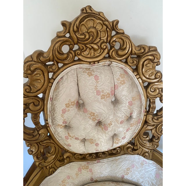 1990s French Rococco Sofa Set For Sale - Image 12 of 18