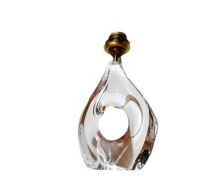 Mid-Century French Glass Table Lamp from Daum, 1960s