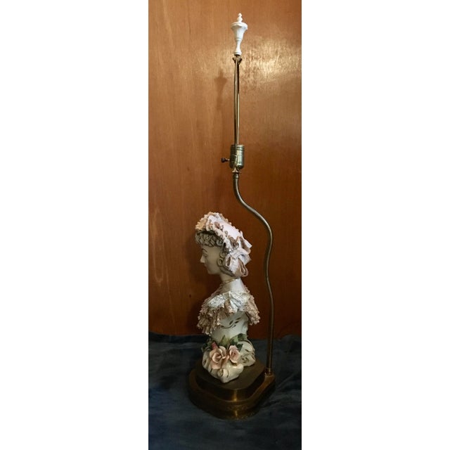 Vintage 1950s Cordey Victorian Lady Lamp Chairish