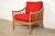 McGuire McGuire Mid-Century Hollywood Regency Bamboo Rattan Lounge Chair For Sale - Image 4 of 15