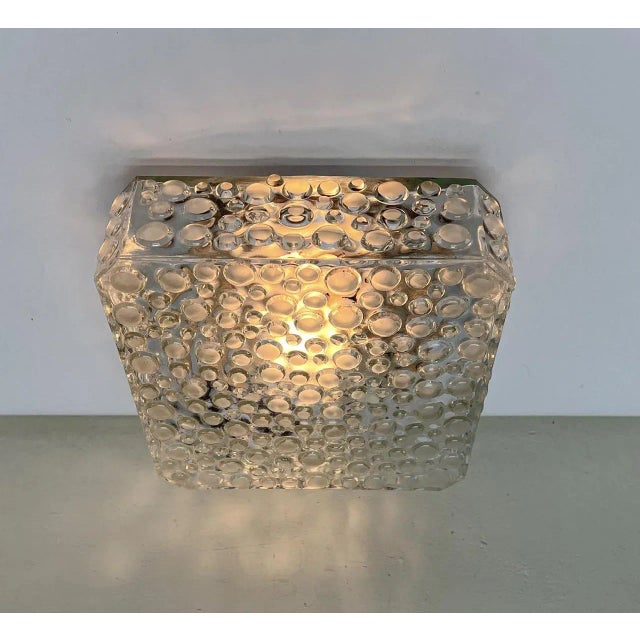 Bubble Glass Flush Mount Ceiling Lamp from Philips, 1970s For Sale - Image 14 of 16