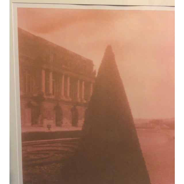 David Aschkenas, Large Vintage Photograph Polaroid Transfer Photo Print Gardens Versailles Paris, 1996 For Sale - Image 4 of 6
