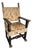 17th or 18th Century Renaissance Throne Arm Chair For Sale