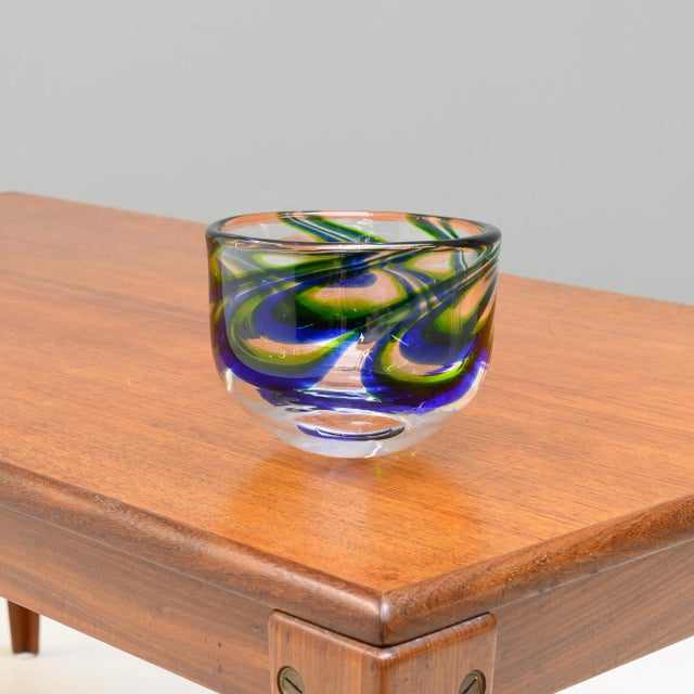 1960s Swedish Mid-Century Glass Vase, 1960s For Sale - Image 5 of 5