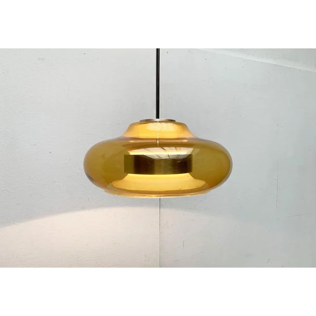 Mid-Century German Space Age Ufo Pendant Lamp from Doria, 1960s For Sale - Image 16 of 18
