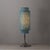 Not Yet Made - Made To Order Lollipop Table Lamp - Black Nickel, Sky Blue Linen Double Shade, on/Off Pull Chain For Sale - Image 5 of 15