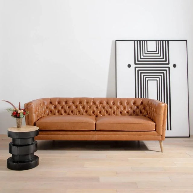 Four Hands Inez End Table, Natural Pine For Sale In Austin - Image 6 of 13