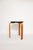 Mid-Century Modern Vintage Swedish Stool by Alvar Aalto for Hedemora, 1940s For Sale - Image 3 of 7