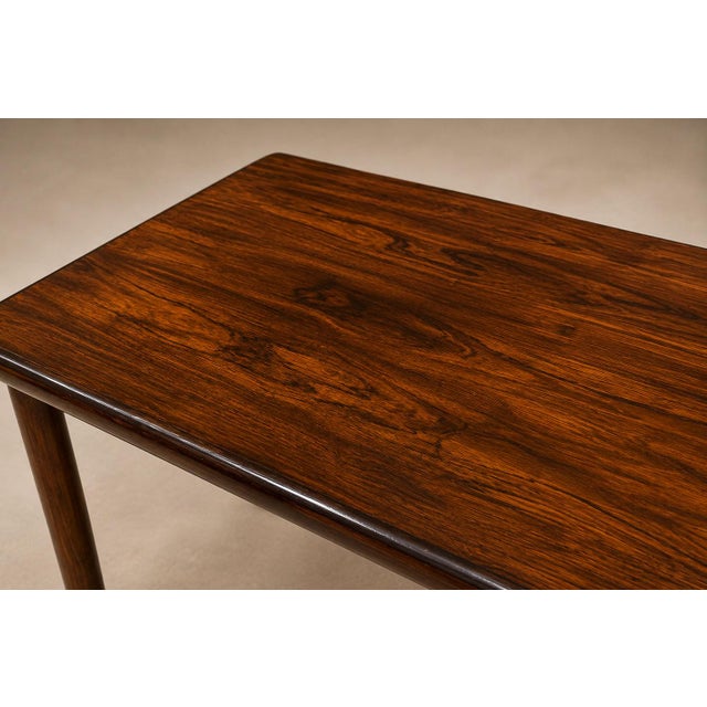 1960s Brazilian Modern Rectangular Table in Rosewood, Jorge Jabour, 1960s For Sale - Image 5 of 15
