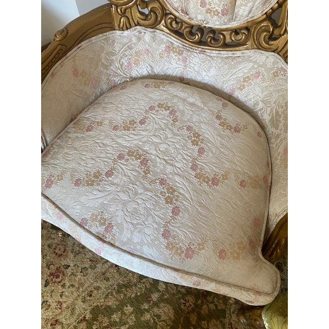 1990s French Rococco Sofa Set For Sale - Image 15 of 18