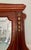 Antique Neoclassical Mahogany Wall Mirror, Embellished With Gold Detailing For Sale - Image 4 of 11