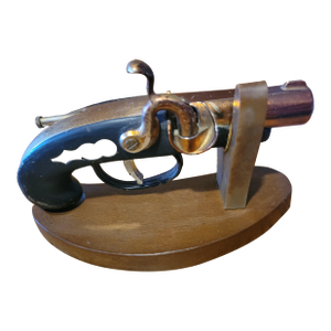 Vintage Mid-Century Pistol-Shaped Lighter