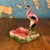 Mid-Century Modern Pink Flamingo Dish – Maddux of California Ceramic Figurine – 1950s Kitsch Tropical Decor For Sale - Image 18 of 18