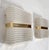 1970s Mid-Century Modern Glass Wall Sconces - a Pair For Sale In Dallas - Image 6 of 10