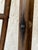 Wood Vintage Tripod Floor Lamp with Pleated Shade, England, 1920s For Sale - Image 7 of 9