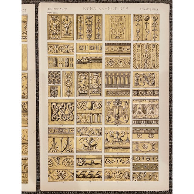 Set of Four Chromolithographs From Grammar of Ornament by Owen Jones For Sale - Image 6 of 7