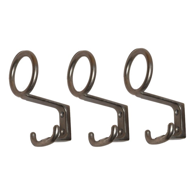 Aluminum Coat Racks from KM Austria, 1960s, Set of 3 For Sale