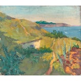Original Seascape Oil Painting, Ukrainian Artist, 1961 For Sale