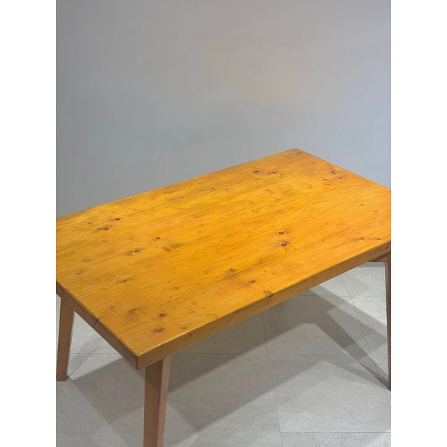 Pine Table by Christian Durupt For Sale - Image 11 of 14