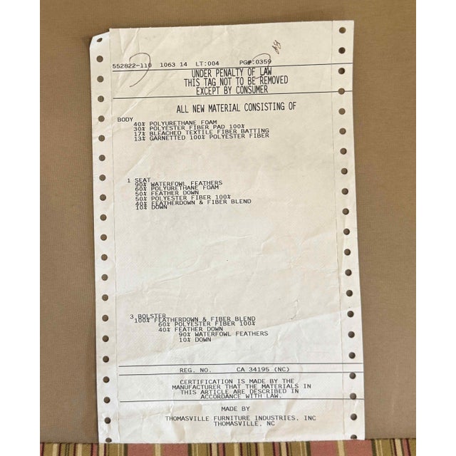 Vintage Thomasville French Provincial Carved Wood Settee For Sale - Image 18 of 18