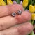 Natural Sapphire Diamond Halo Stud Earrings 14k WG 1.02 TCW Certified $3,950 121427 This is a Unique Custom Made Glamorous...