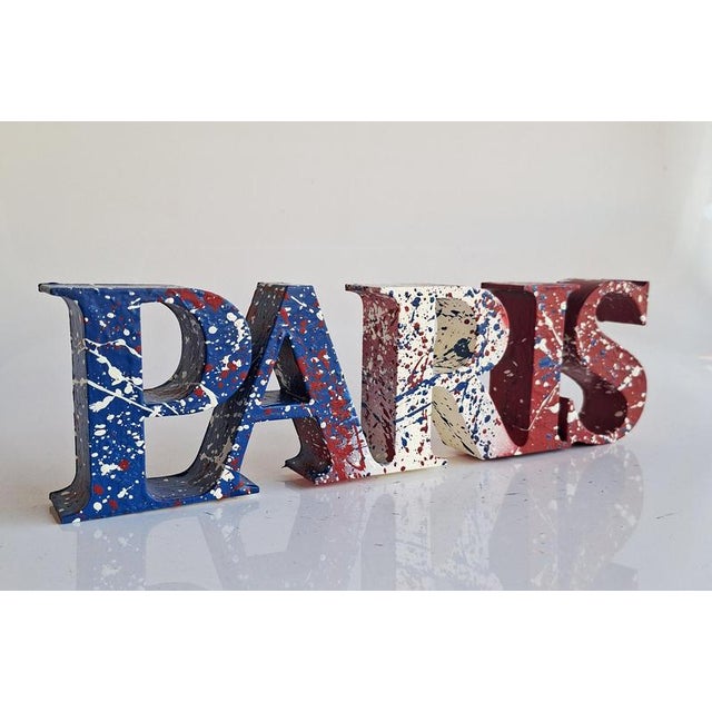 Spaco paris, 2026 original sculpture in resin and acrylic. Long-lasting and uv-resistant nail polish dimensions: h.8.5 cm...